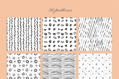 Blasc and White Patterns Set Product Image 7