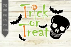 Trick or Treat Svg. Baby's First Halloween Svg Product Image 2