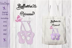 Pointe shoe svg, Ballet svg, shoe svg, Ballerina , Product Image 1