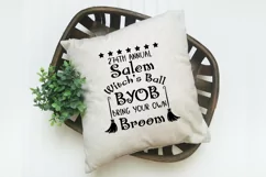 Salem Witch's Ball SVG Cut File - Halloween SVG PNG EPS DXF Product Image 3