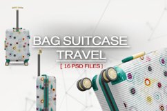 Bag Suitcase Travel Vol.1 Mockup Product Image 2