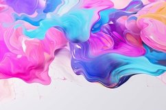 Multicolor Liquid Background Product Image 1