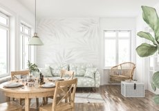 Wall mockup - Wallpaper mockup - Scandinavian room scene Product Image 5