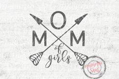 Mom Of Girls Svg - Cut File Product Image 2