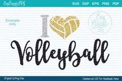 I Love Volleyball Product Image 1