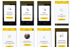 Gay Dating Mobile UI Kit Product Image 6