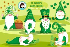 St. Patricks&#039;s Gnomes Cliparts Product Image 1
