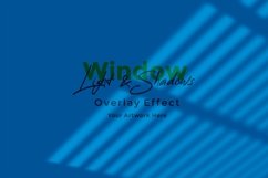Window Sunlight Shadow Overlay Effect Mockup Product Image 1
