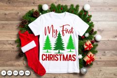 My First Christmas SVG -New Baby Christmas Celebration Product Image 4