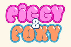 Boba Berry | Cute 3D Balloon Layered Webfont for Fun Website Product Image 4