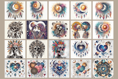 180 Celestial and Boho Tumbler Wraps, 20 oz, BUNDLE Product Image 5