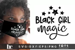 Black Girl Magic SVG | Black Woman SVG | Black Lives Matter Product Image 1