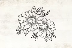 Sunflowers SVG - Sunflower Cliparts - Flowers SVG Product Image 4