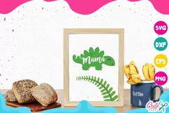 Dinosaur Family svg, Papa dinosaur, Baby dinosaur Product Image 5