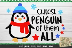 Cutest Penguin of them All svg | Penguin SVG | Cute Penguin Product Image 3