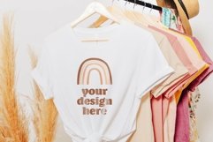 Bella Canvas 3001 Mockup White Shirt Product Image 1