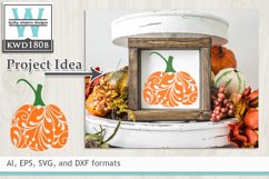 Autumn SVG - Decorative Pumpkins Product Image 4
