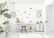 Wall mockup - Wallpaper mockup - Home office - Workspace Product Image 3