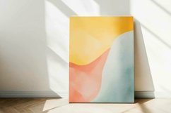 Art Canvas Mockup Minimal Interior Product Image 1