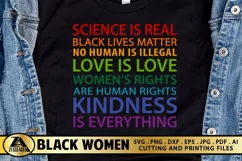 Black Woman SVG Black Lives Matter SVG African American SVG Product Image 1