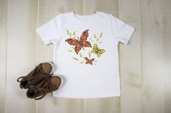 Yellow and orange butterflies jpg and png sublimation Product Image 6