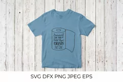 I survived the great toilet paper crisis of 2020 SVG Product Image 2
