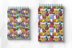 Hand-drawn watercolor flowers and bouquets png Product Image 3
