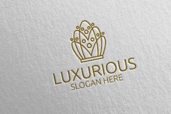Crown Luxurious Royal Logo 90 Product Image 4