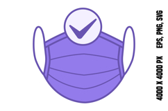 Colored Mask Icon Product Image 1