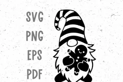 Christmas svg Christmas gnome svg Xmas svg files for cricut Product Image 10