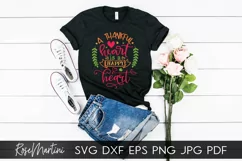 A Thankful Heart Is A Happy Heart SVG Thanksgiving Turkey Product Image 3