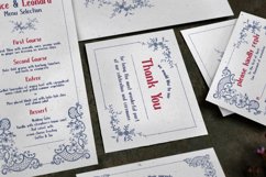 Embroidery Wedding Invitation Suite Product Image 2