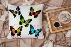 Rainbow Butterflies Print | Butterflies PNG | Best Seller Product Image 3
