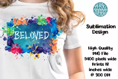 Christian PNG | Beloved | Identity in Christ Product Image 1