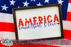 America Land That I Love - 4th of July SVG Product Image 3
