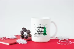 Walking in a Winter Wonderland SVG Cut File - Christmas SVG Product Image 4