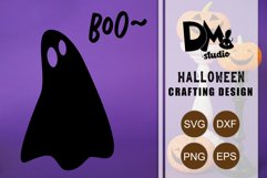 Ghost Boo - Halloween Quote Product Image 1