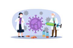 Vaccine Illustrations Product Image 1