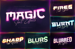 Gradient Blur Text Effects Bundle Product Image 5