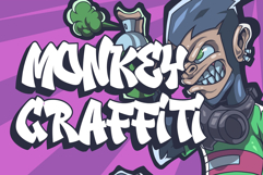Bold Streak Layered Graffiti Font Product Image 5