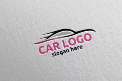 Auto Car Logo for Sport Cars, Rent, wash or Mechanic Product Image 2