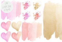 Watercolor Decoration Clipart Set Product Image 3