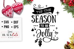 Tis the Season to be jolly SVG Product Image 1