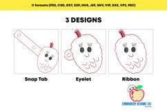 Juicy Lychees ITH Key Fob Pattern Product Image 2