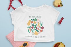 Zero Waste collcetion. Cards, stickers, seamless patterns Product Image 12