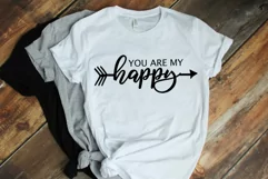 You Are My Happy shirt wedding engagement Wall Print SVG Product Image 2