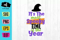 Spooky Time of the Year Halloween SVG Cut File Product Image 2