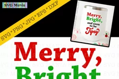 Christmas Wine Glass SVG File, Funny Wine Glass Decal SVG Product Image 2