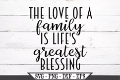 The Love Of A Family SVG Product Image 2