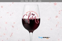 Wine flies when you're having fun SVG Product Image 1